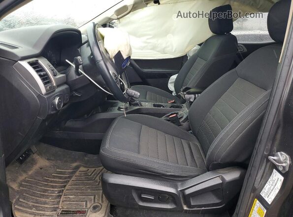 1FTER4FH6KLA19976 2019 FORD RANGER Серый Вид салона спереди