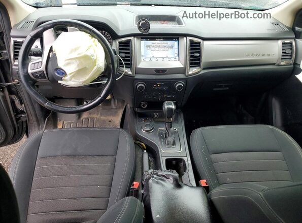 1FTER4FH6KLA19976 2019 FORD RANGER Серый Вид панели приборов