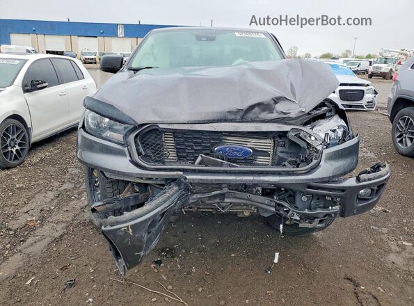 1FTER4FH6KLA19976 2019 FORD RANGER Серый Вид спереди
