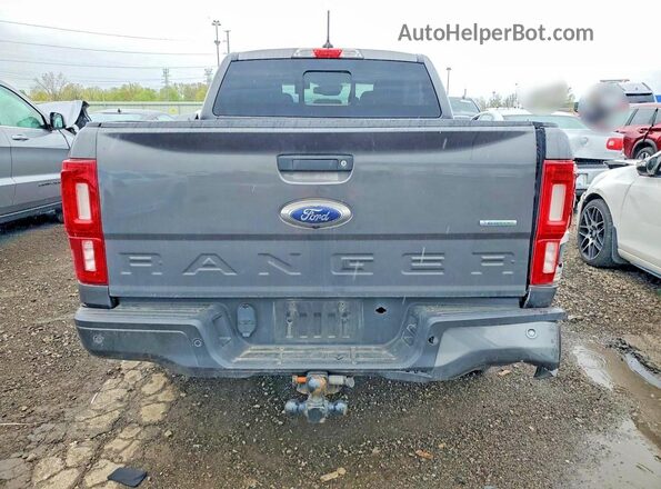 1FTER4FH6KLA19976 2019 FORD RANGER Серый Вид сзади