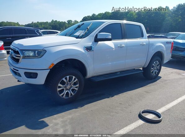 1FTER4FH6LLA21292 2020 FORD RANGER White Առջևի ձախ երեք քառորդ տեսարան