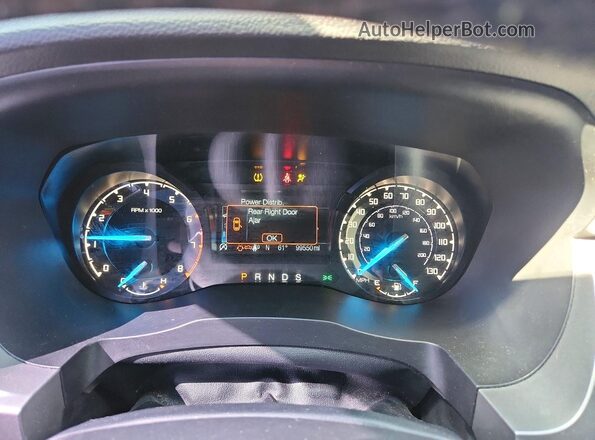 1FTER4FH6LLA25049 2020 FORD RANGER Blue Սարքավորումների վահանակի տեսք