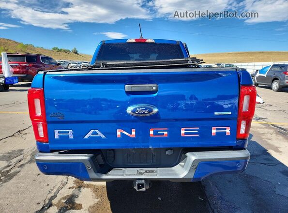 1FTER4FH6LLA25049 2020 FORD RANGER Blue Հետևի տեսք