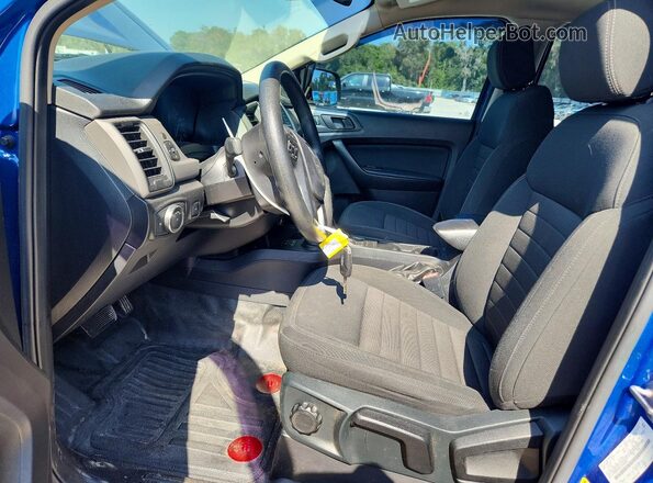 1FTER4FH6LLA44264 2020 FORD RANGER Blue Widok wnętrza z przodu