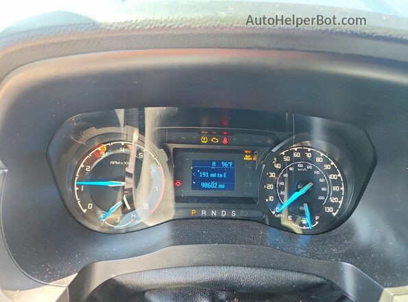 1FTER4FH6LLA44264 2020 FORD RANGER Blue Widok zestawu wskaźników