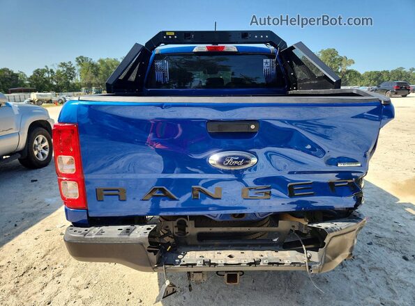 1FTER4FH6LLA44264 2020 FORD RANGER Blue Widok z tyłu
