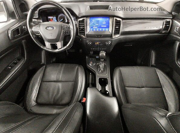 1FTER4FH6LLA47956 2020 FORD RANGER Gray Widok deski rozdzielczej