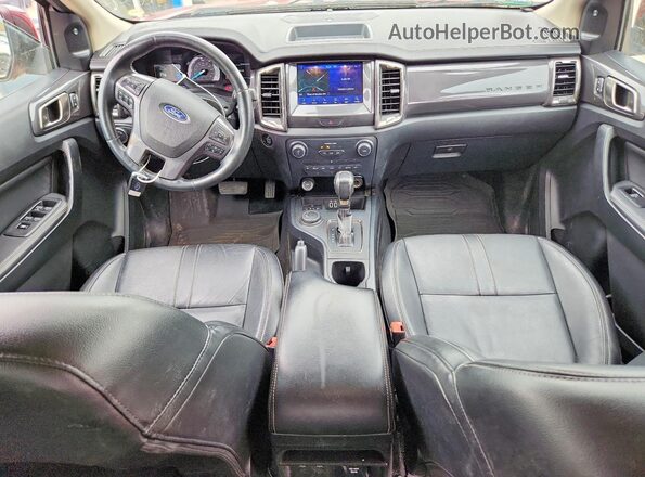 1FTER4FH6MLD71331 2021 FORD RANGER Red Widok deski rozdzielczej