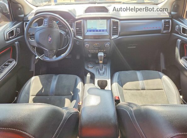 1FTER4FH6NLD06917 2022 FORD RANGER Черный Вид панели приборов