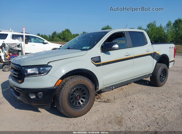 1FTER4FH6NLD08201 2022 FORD RANGER White Առջևի ձախ երեք քառորդ տեսարան