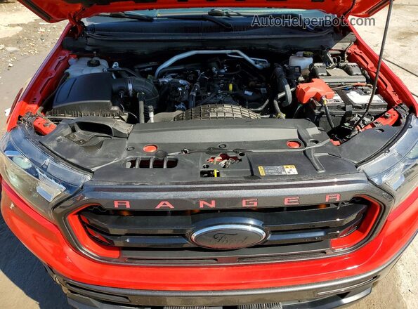 1FTER4FH6NLD22843 2022 FORD RANGER Red Սալոնի հետևի տեսք
