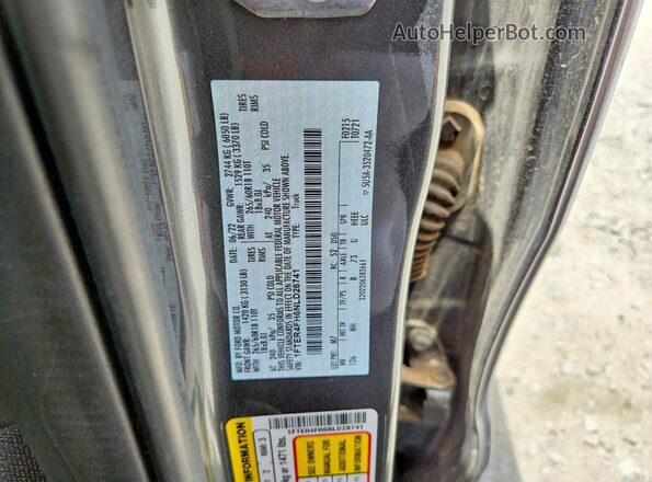 1FTER4FH6NLD28741 2022 FORD RANGER Серый Вид подкапотного пространства