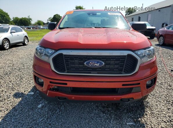 1FTER4FH7KLA32316 2019 FORD RANGER Оранжевый Вид спереди