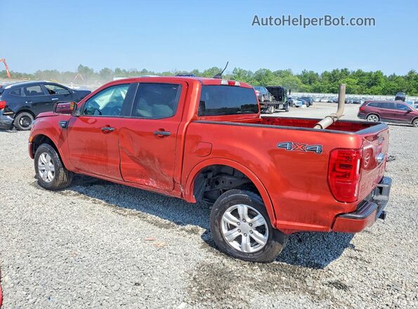 1FTER4FH7KLA32316 2019 FORD RANGER Оранжевый Задняя левая четверть