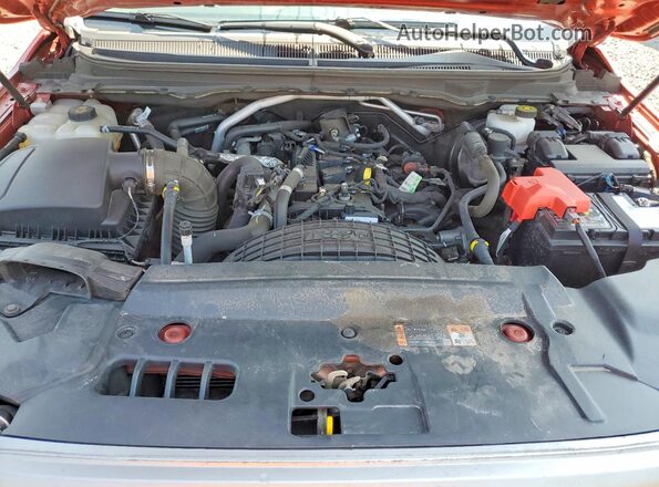 1FTER4FH7KLA32316 2019 FORD RANGER Оранжевый Вид задней части салона
