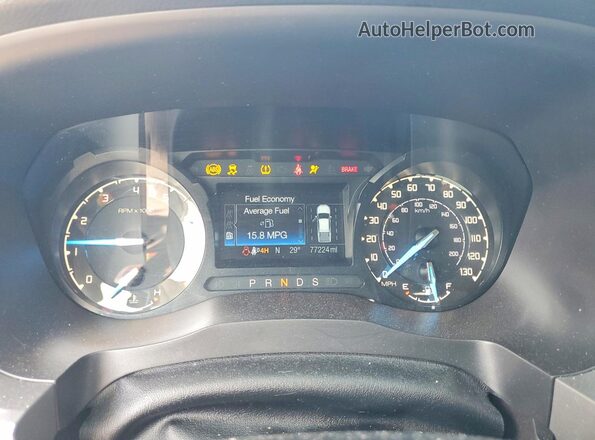 1FTER4FH7KLA32316 2019 FORD RANGER Оранжевый Вид щитка приборов