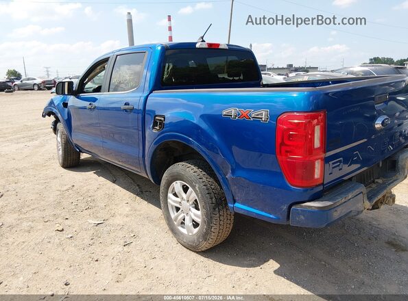 1FTER4FH7KLA66563 2019 FORD RANGER Blue Задня ліва чверть