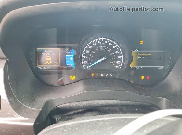 1FTER4FH7KLA75649 2019 FORD RANGER White ხელსაწყოთა პანელის ხედი