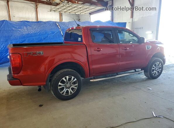 1FTER4FH7KLA82133 2019 FORD RANGER Red Trasero derecho