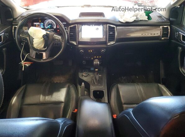 1FTER4FH7KLA82133 2019 FORD RANGER Red Vista interior delantera