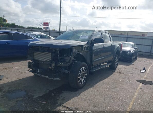 1FTER4FH7KLB23828 2019 FORD RANGER Gray Przód lewy