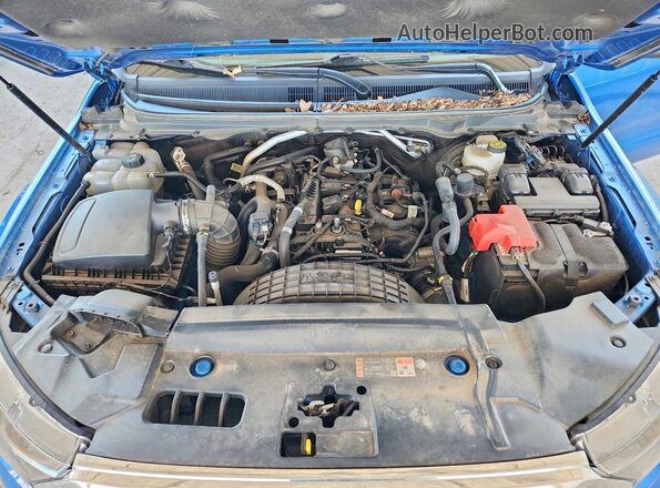 1FTER4FH7MLD22249 2021 FORD RANGER Blue Vista interior trasera