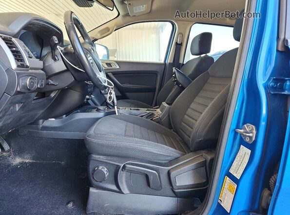 1FTER4FH7MLD22249 2021 FORD RANGER Blue Vista interior delantera