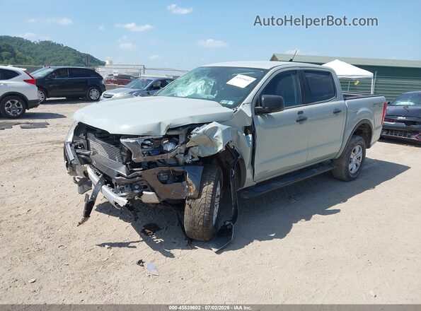 1FTER4FH7MLD87411 2021 FORD RANGER Gray Vista tres cuartos delantera izquierda