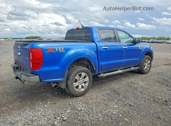 1FTER4FH8KLA09563 2019 FORD RANGER Blue Trasero derecho