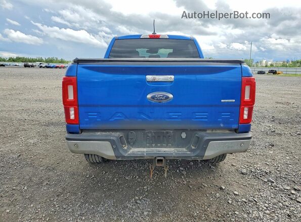 1FTER4FH8KLA09563 2019 FORD RANGER Blue Vista trasera