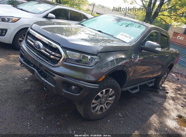 1FTER4FH8KLA26413 2019 FORD RANGER Gray Передня ліва чверть