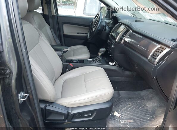 1FTER4FH8KLA26413 2019 FORD RANGER Gray Вид салону спереду