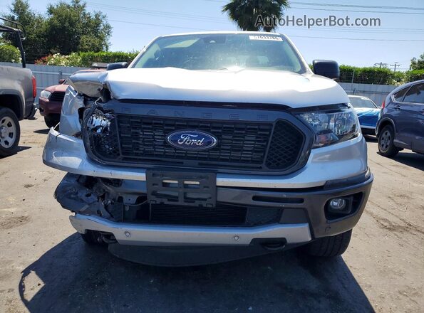 1FTER4FH8KLA30848 2019 FORD RANGER Silver Widok z przodu
