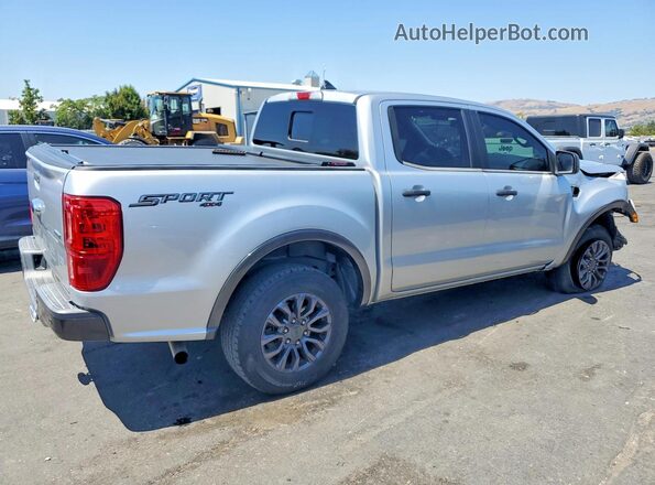 1FTER4FH8KLA30848 2019 FORD RANGER Silver Tył prawy