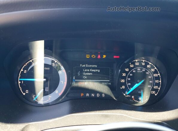 1FTER4FH8KLA30848 2019 FORD RANGER Silver Widok zestawu wskaźników