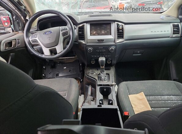 1FTER4FH8MLD99177 2021 FORD RANGER Silver Dashboard view