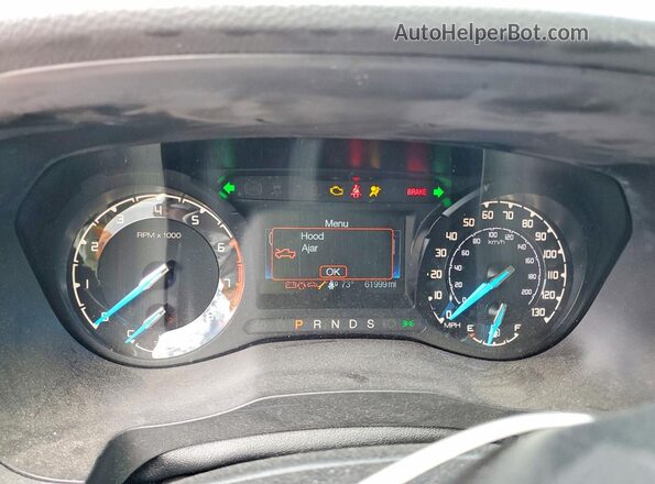 1FTER4FH9KLA65852 2019 FORD RANGER Charcoal Widok zestawu wskaźników