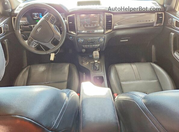 1FTER4FH9KLA87172 2019 FORD RANGER Gray Dashboard view