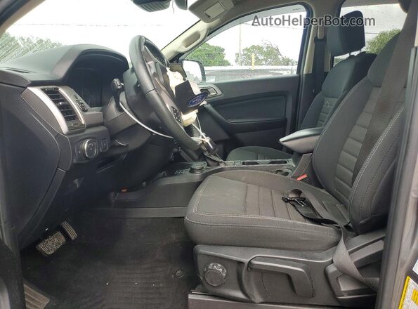 1FTER4FH9MLD14850 2021 FORD RANGER Gray წინა სალონის ხედი