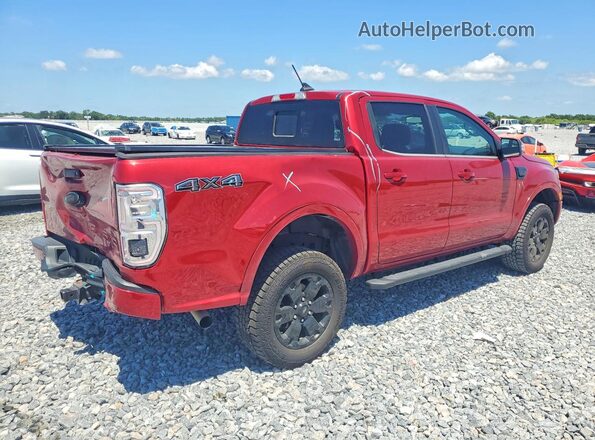1FTER4FH9MLD49422 2021 FORD RANGER Red Задня права чверть