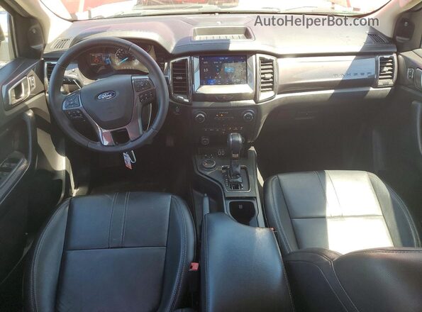 1FTER4FH9MLD49422 2021 FORD RANGER Red Вид панелі приладів