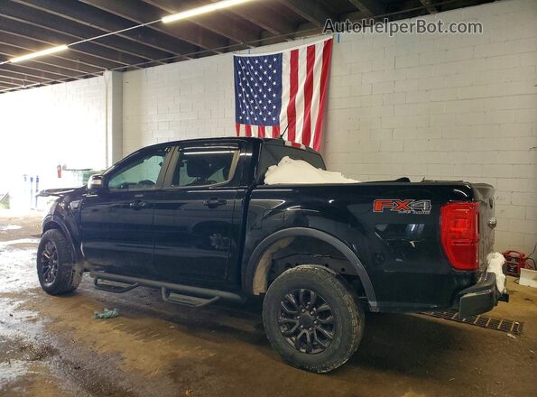 1FTER4FH9MLD96160 2021 FORD RANGER Черный Задняя левая четверть