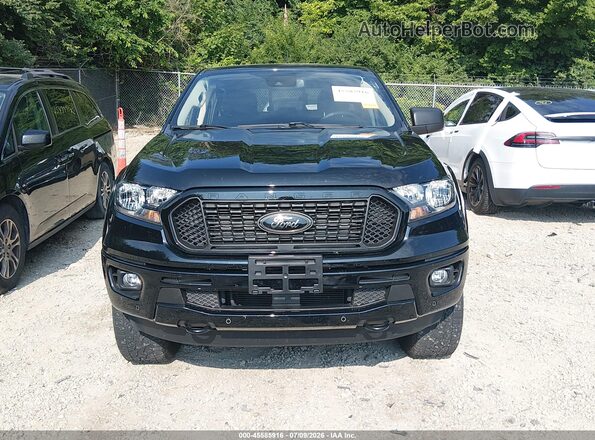 1FTER4FH9NLD06491 2022 FORD RANGER Черный Вид задней части салона