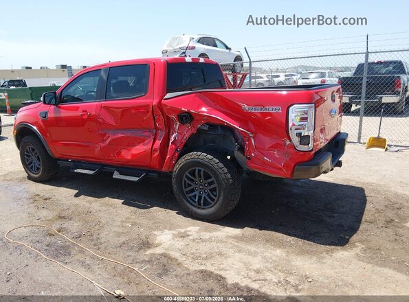 1FTER4FH9NLD49079 2022 FORD RANGER Red Հետևի ձախ