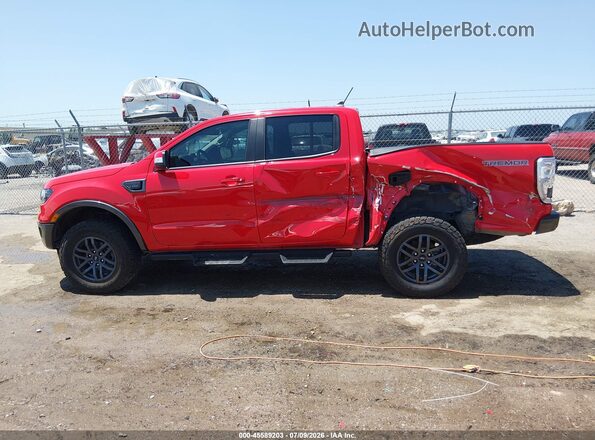 1FTER4FH9NLD49079 2022 FORD RANGER Red Սալոնի 360 աստիճան տեսք