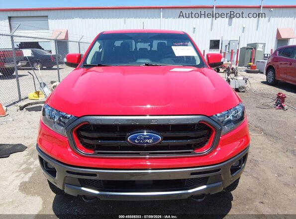 1FTER4FH9NLD49079 2022 FORD RANGER Red Սարքավորումների վահանակի տեսք