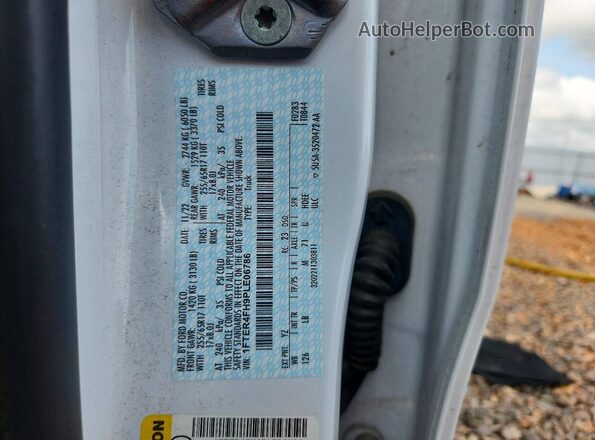1FTER4FH9PLE06786 2023 FORD RANGER White Vista del compartimento del motor