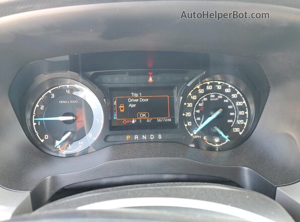 1FTER4FH9PLE15570 2023 FORD RANGER Gray Vista del cuadro de instrumentos