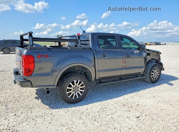 1FTER4FHXKLA33458 2019 FORD RANGER Gray Trasero derecho