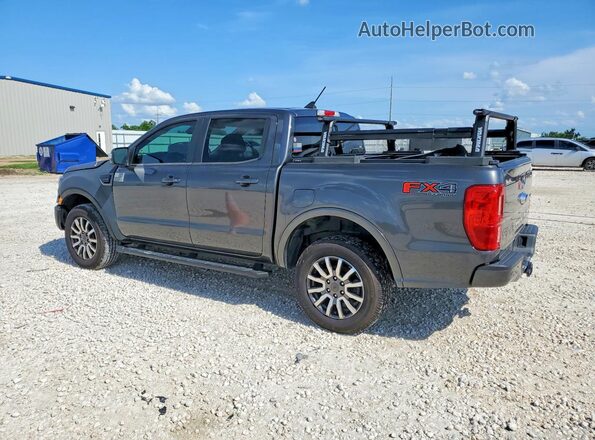 1FTER4FHXKLA33458 2019 FORD RANGER Gray Trasero izquierdo
